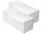 Полотенца листовые ELITE белые,  2-слойные Z -укладка 23*23 см 200 лист